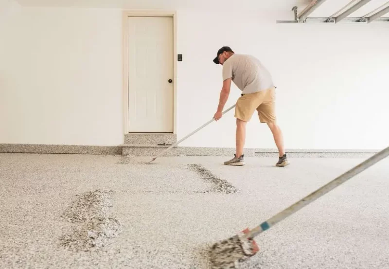 chip flooring finish