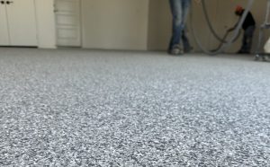 concrete floor coating with polyurea concrete resurfacing